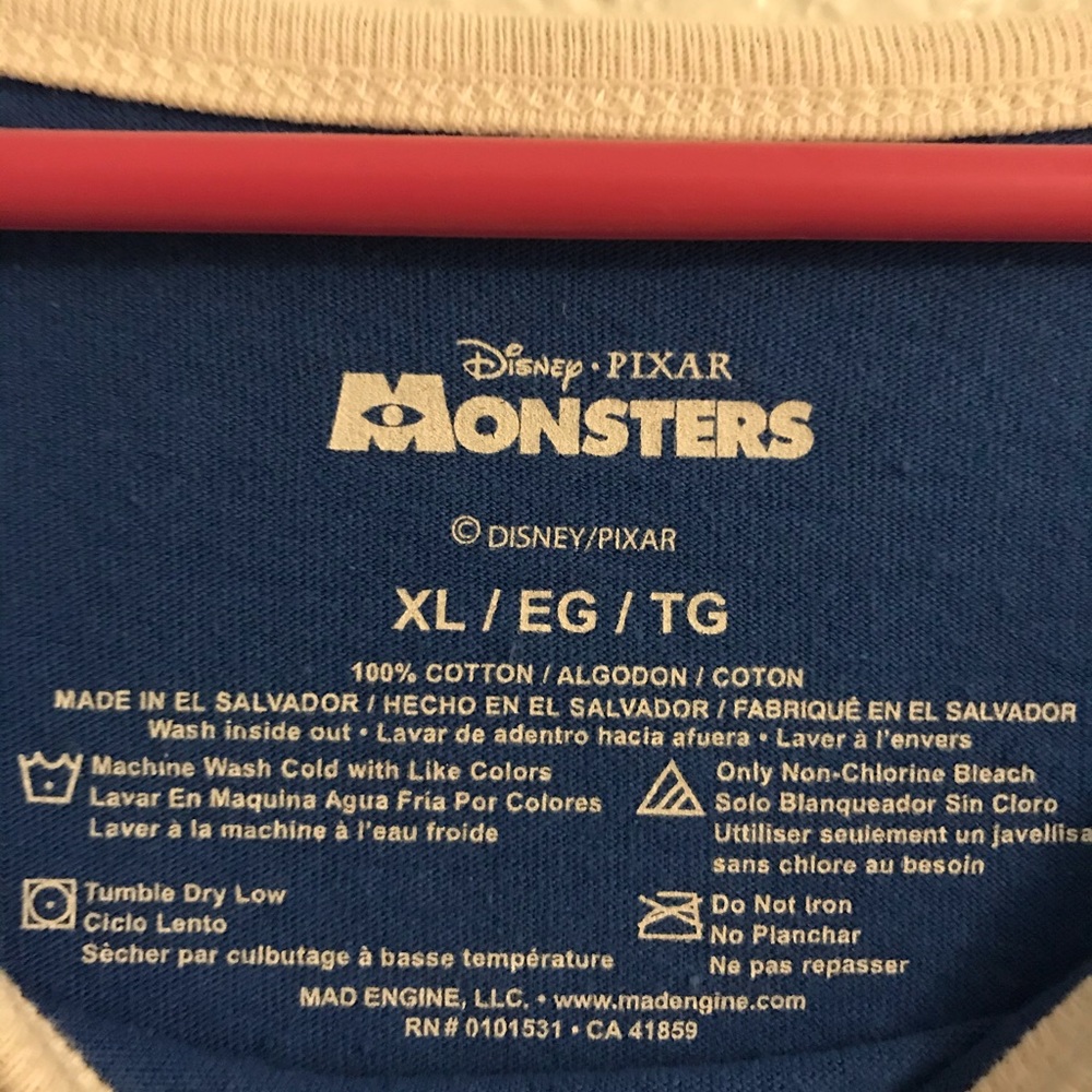 MONSTERS UNIVERSITY T SHIRT - Picture 2 of 3